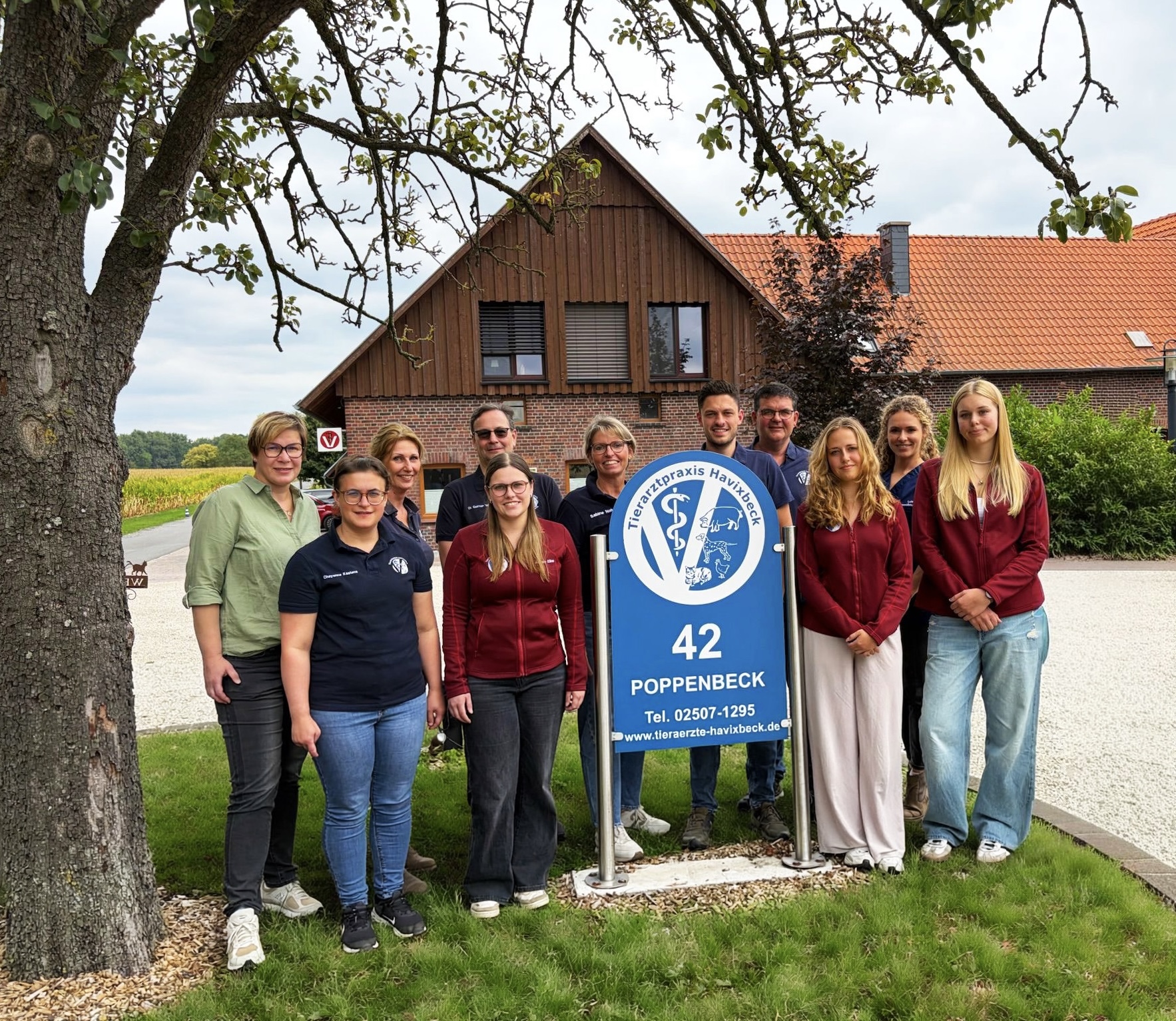 Das Team der Tierarztpraxis Havixbeck
