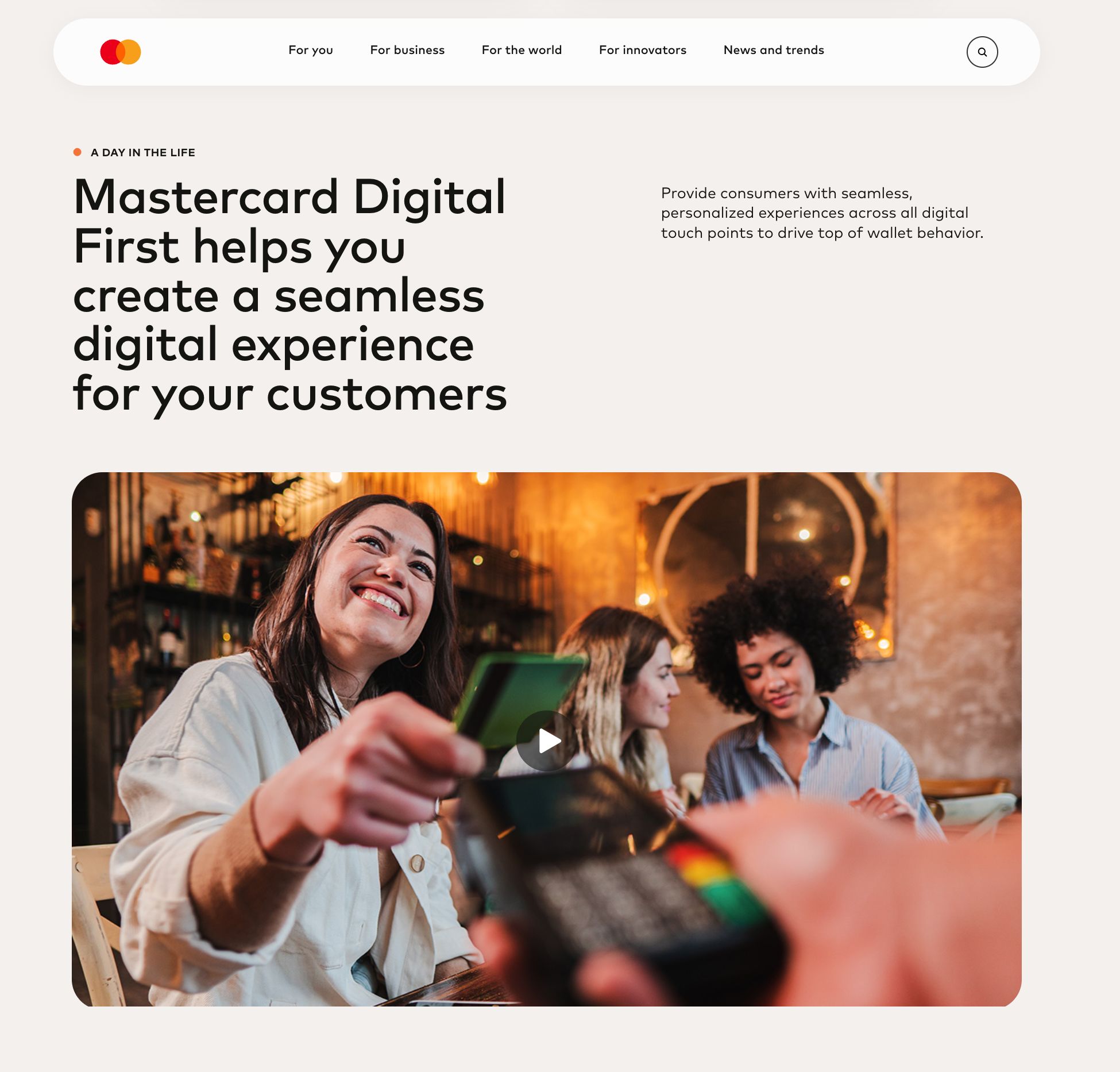 Mastercard Digital First