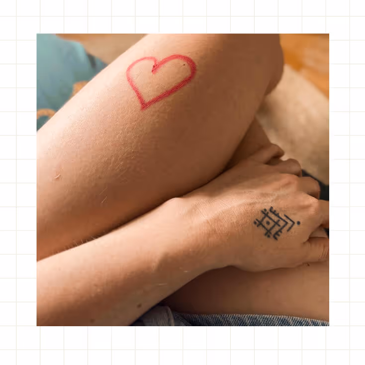 Une femme qui s'aime et aime son corps