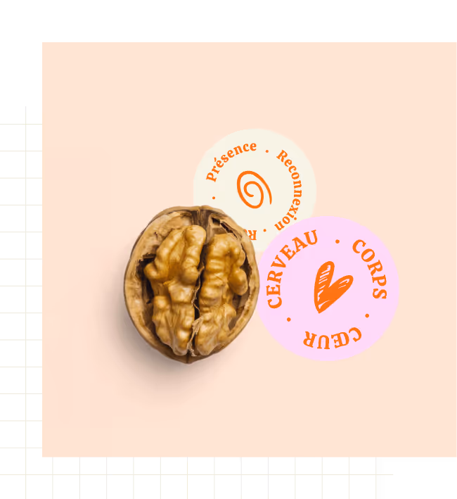 Visuel poétique sur l’équilibre entre le mental, le corps et le cœur