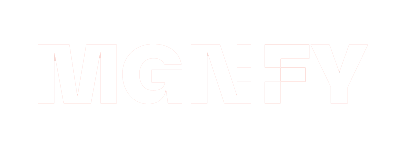 MGNFY logo text in a stylized font.