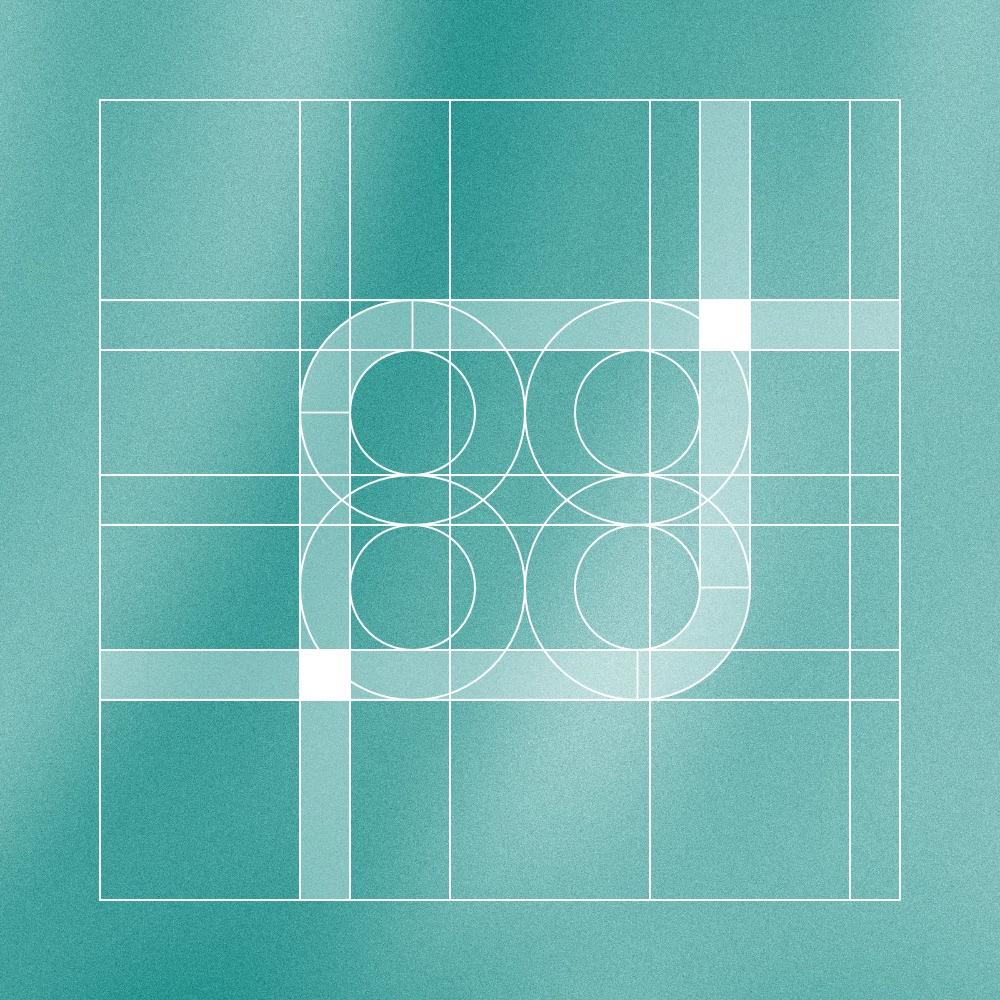 Abstract image with geometrical shapes