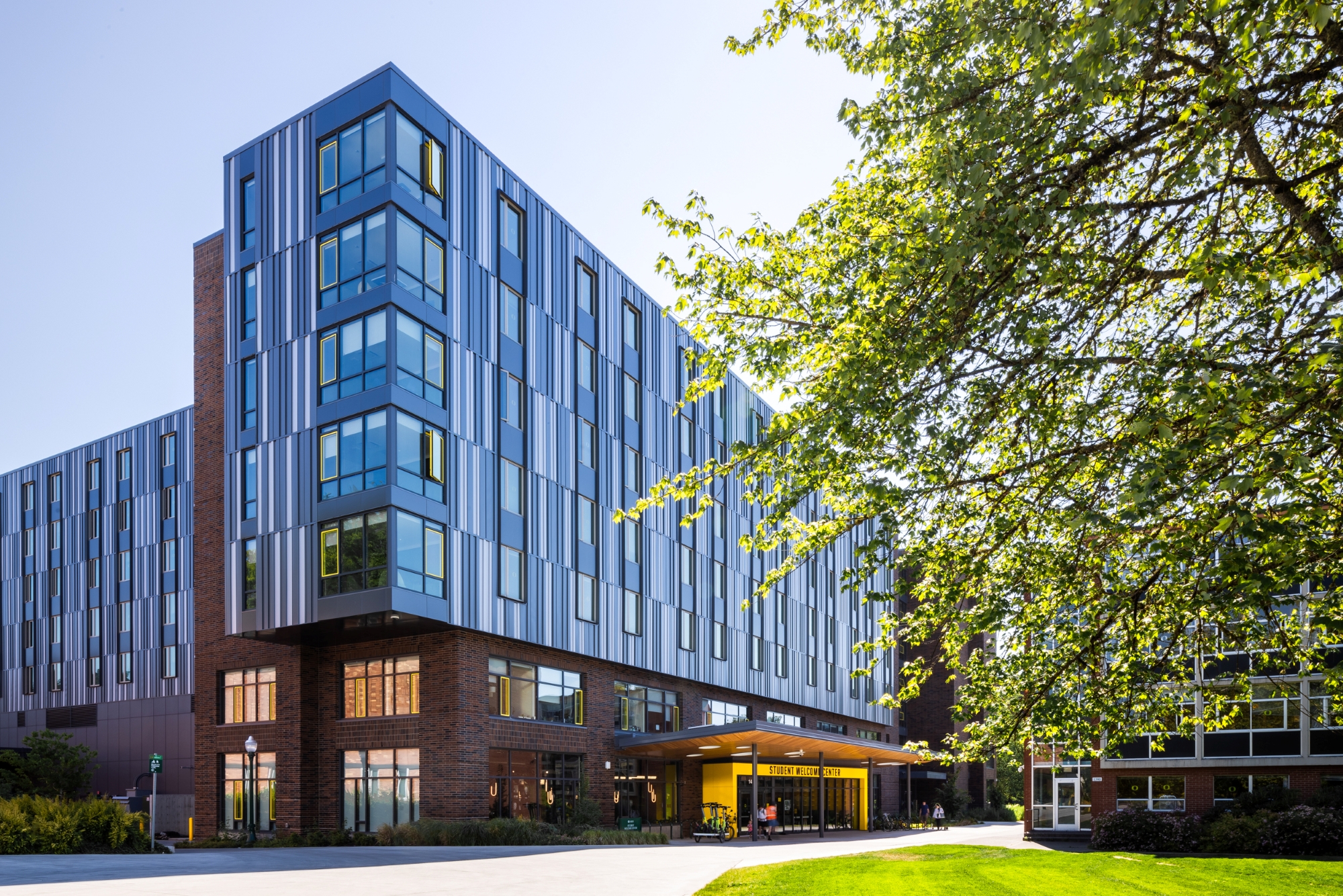 Residence Hall on University of Oregon Campus