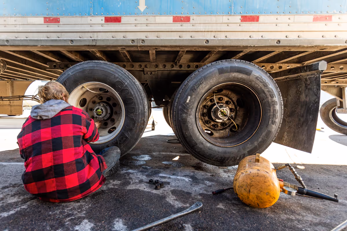Diesel truck repair