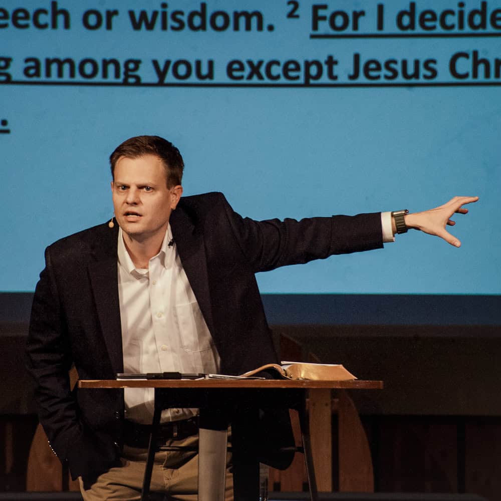 Chris Ward Preaches at Richfield Community Church in Yorba Linda, California