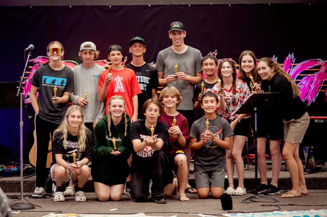 Students at Richfield Community Church in Yorba Linda, California