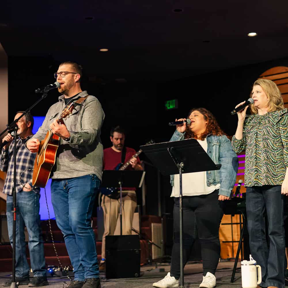 Worship Team at Richfield Community Church in Yorba Linda, California