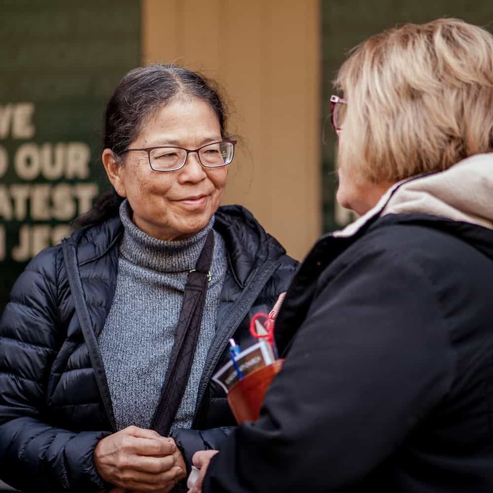 Women at Richfield Community Church in Yorba Linda, California