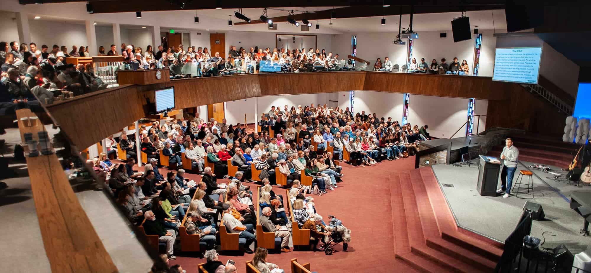 Service at Richfield Community Church in Yorba Linda, California