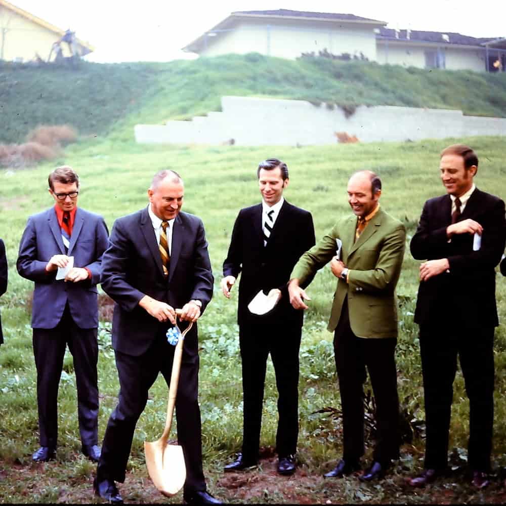Groundbreaking Photo at Richfield Community Church in Yorba Linda, California