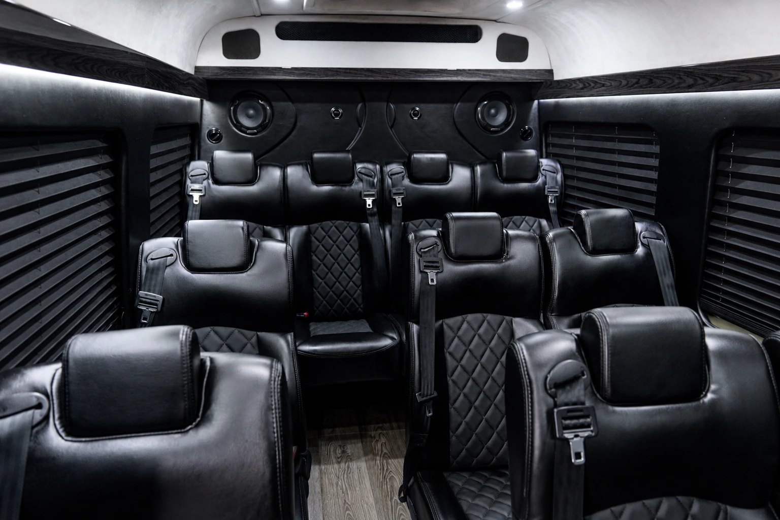VANTA BLK Sprinter passenger seating