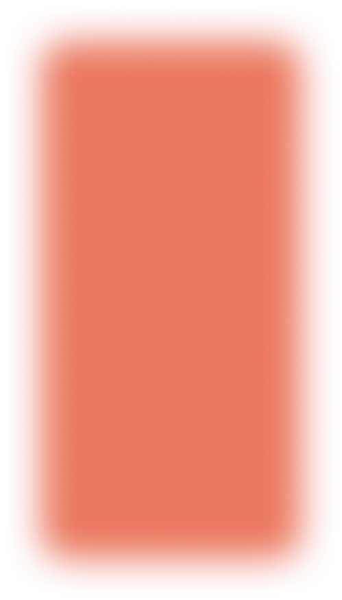 Solid coral color rectangle with rounded corners.
