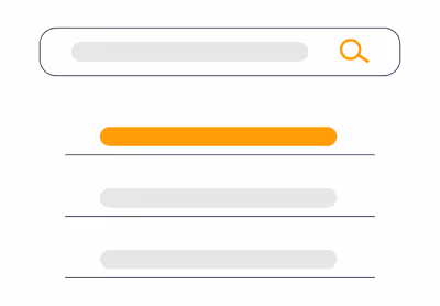 Résultat d’une recherche en ligne optimisée SEO