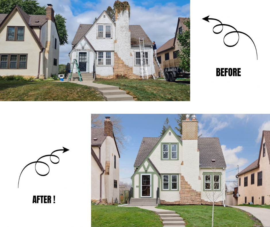 image of a seasonal-themed garden for a landscaping service