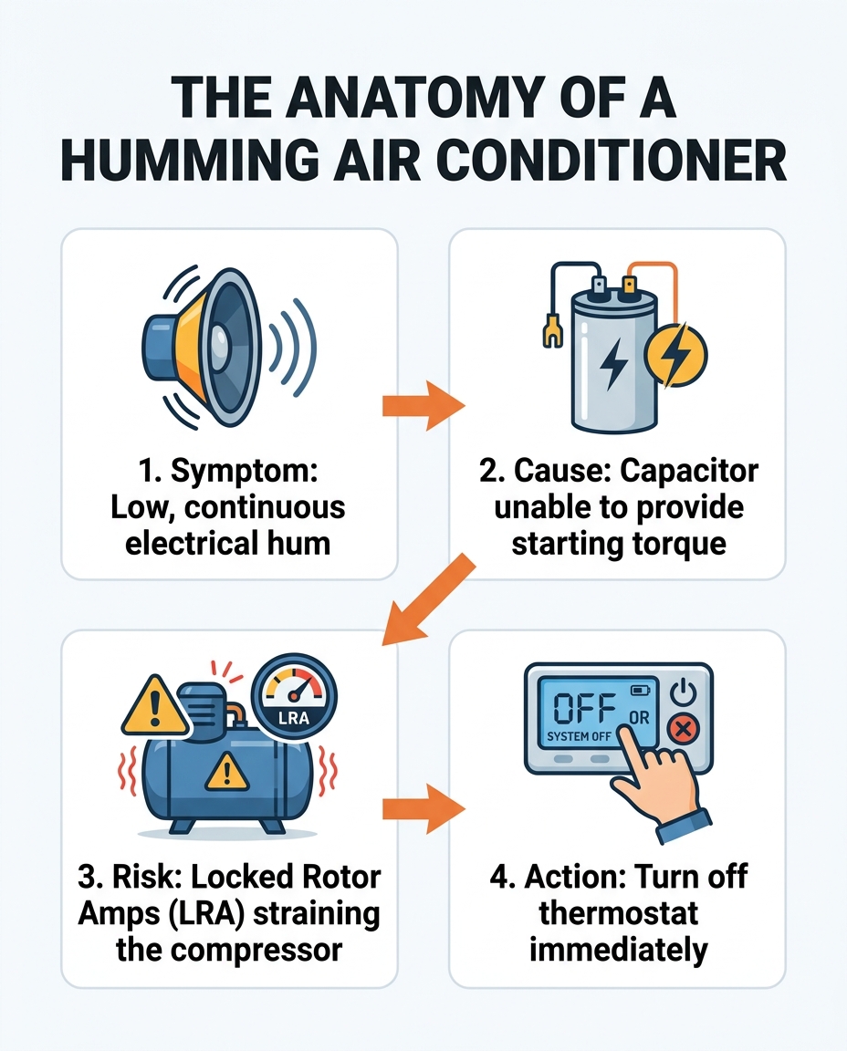 The Anatomy of a Humming Air Conditioner