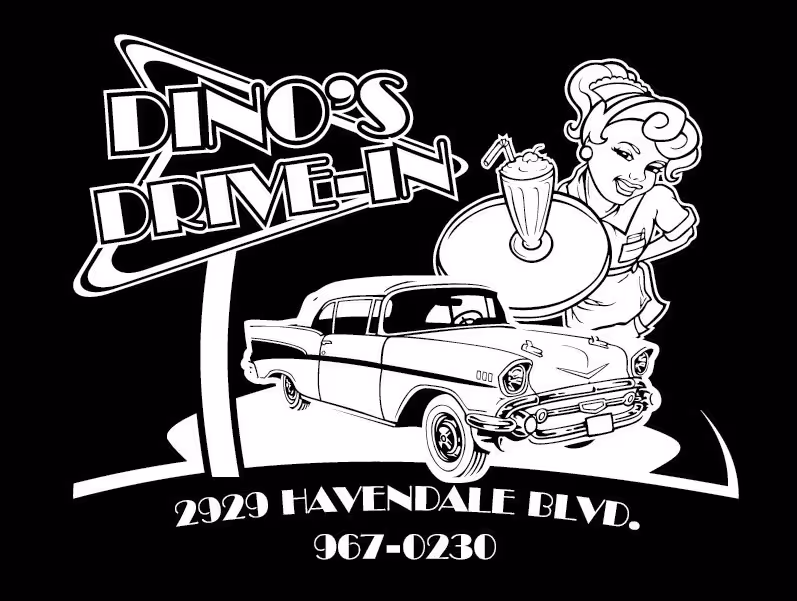 Dino's Drive-In Logo