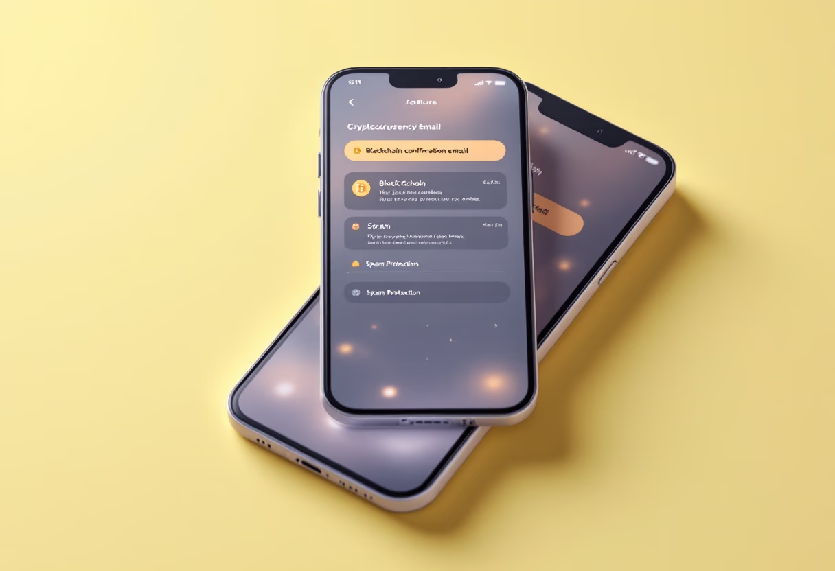 {google image search} image of a corporate email interface (for a blockchain and cryptocurrency)