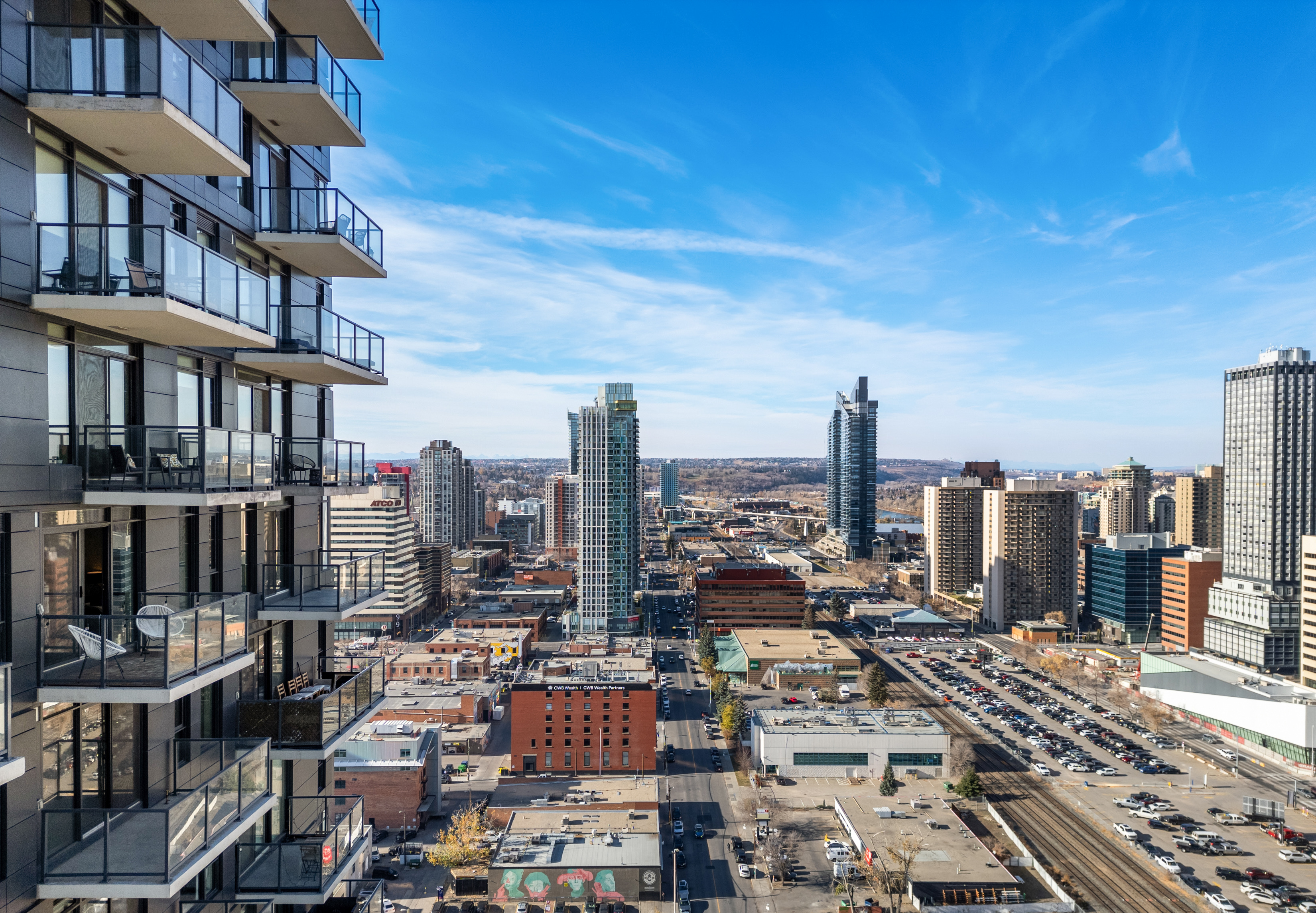 image of living room setup (for a home goods store)