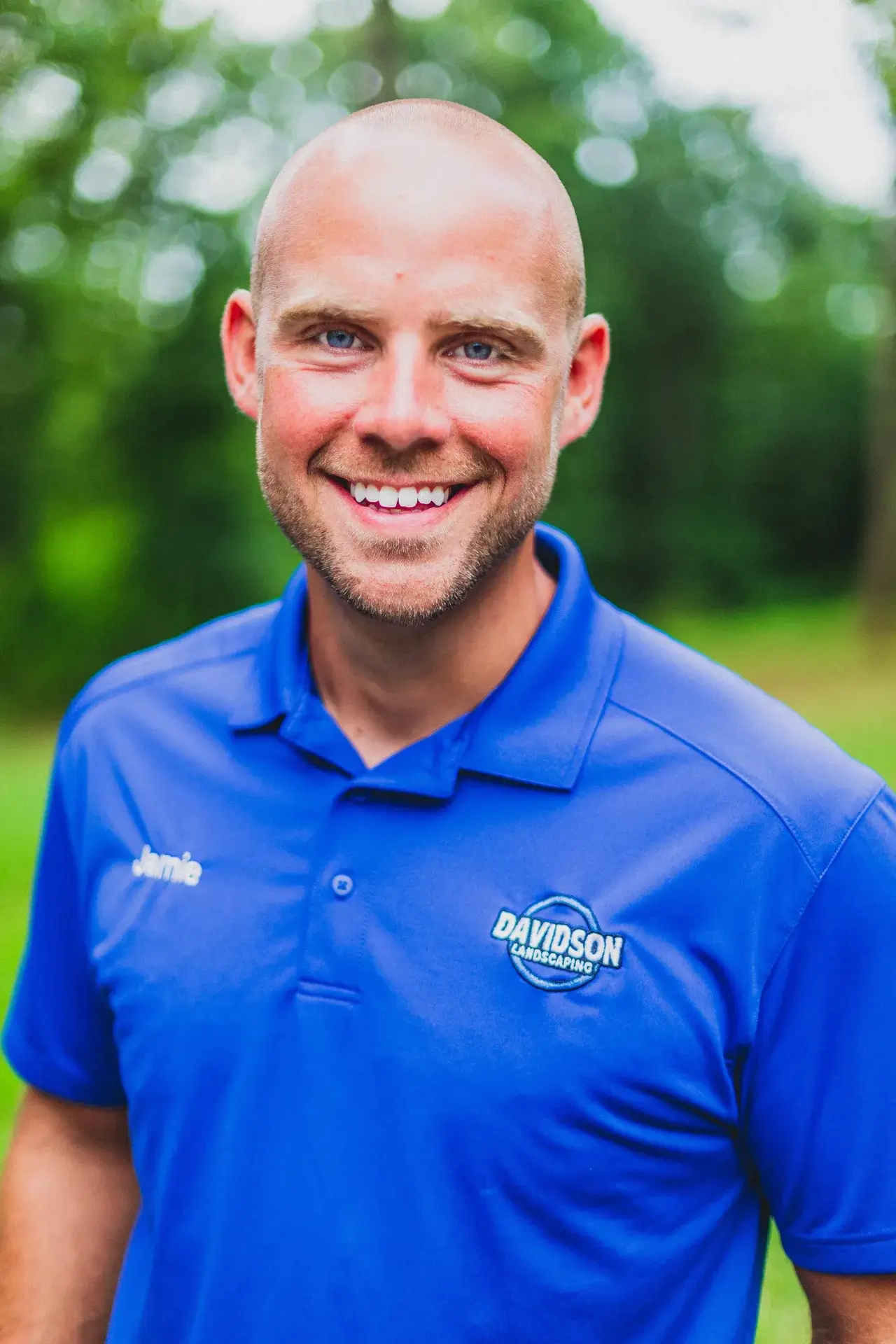 Jamie Davidson owner and CEO of Davidson Landscaping, LLC
