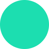 A green circle