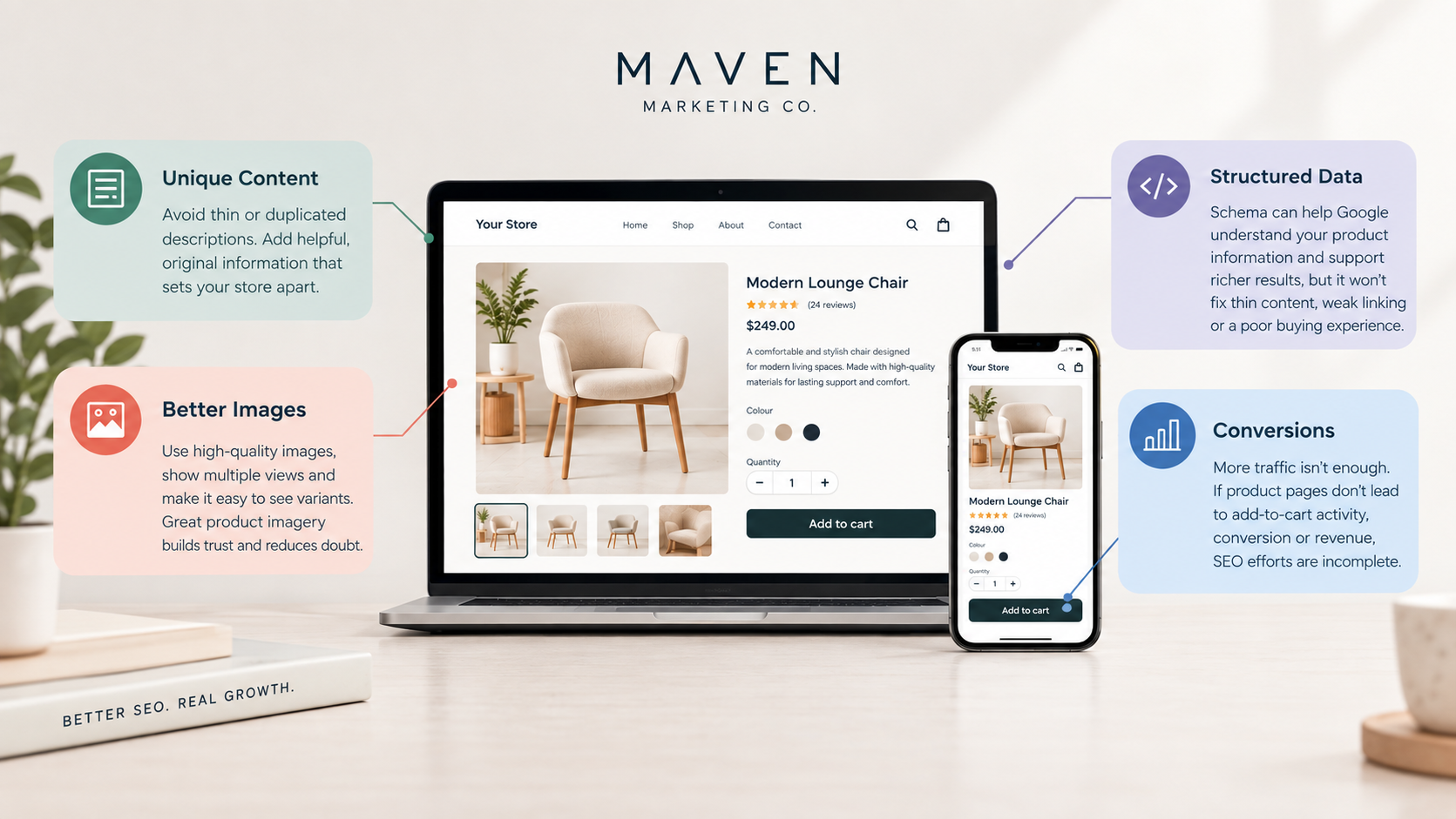 Ecommerce product page optimisation
