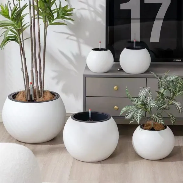 self watering pots