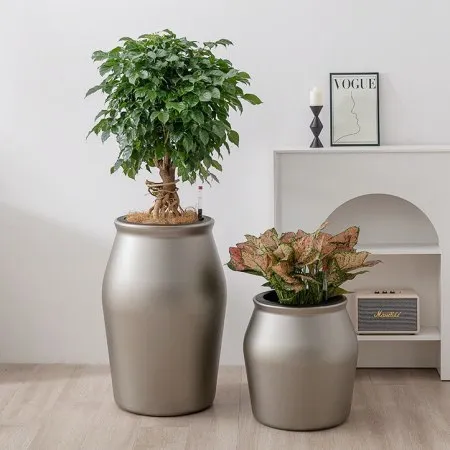 Large and extra-large indoor self-watering planters