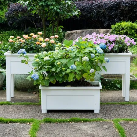 Freestanding Trough Planters