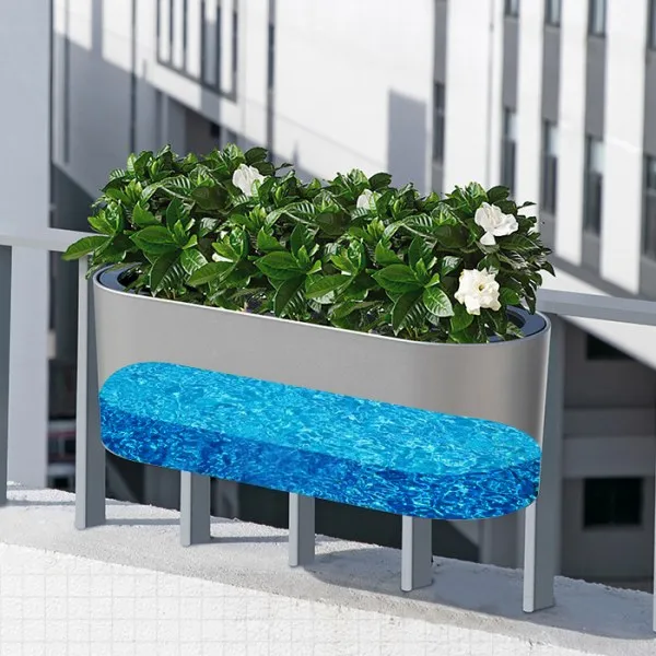 How a Rectangular Reservoir Planter Works