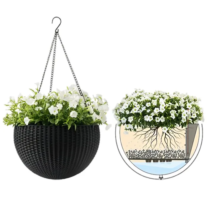Self-Watering Hanging Planters