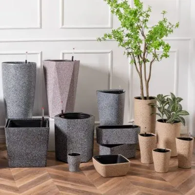 All self-watering planters