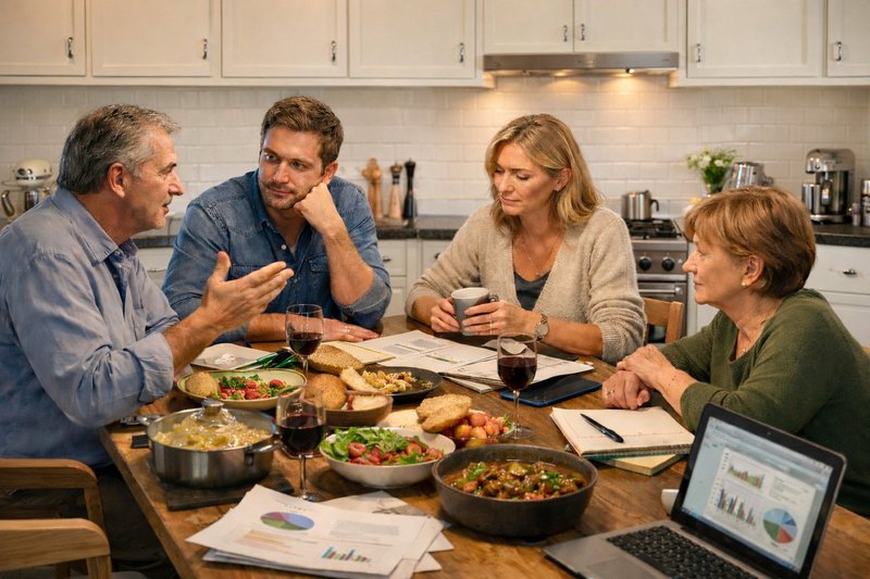 Leiderschap aan de keukentafel of vergadertafel?