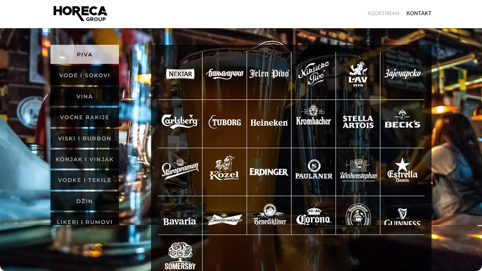 horeca group web sajt