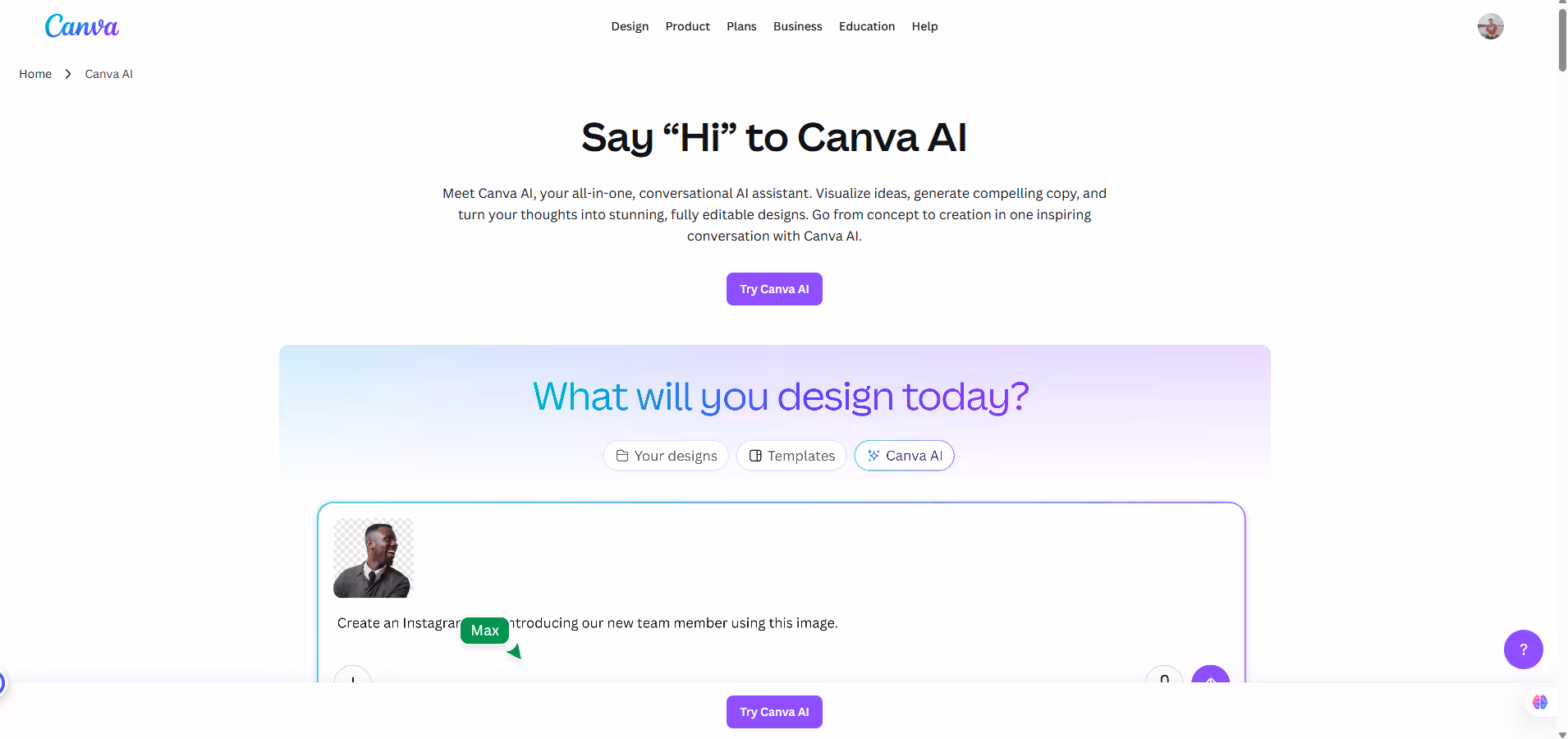 Canva AI