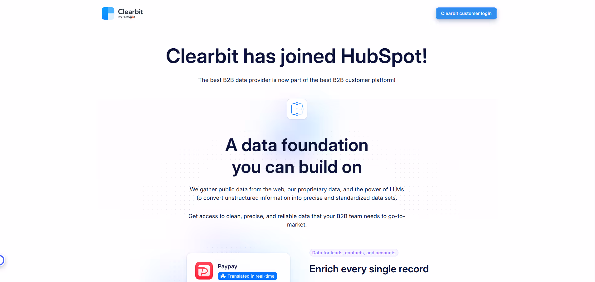 Clearbit