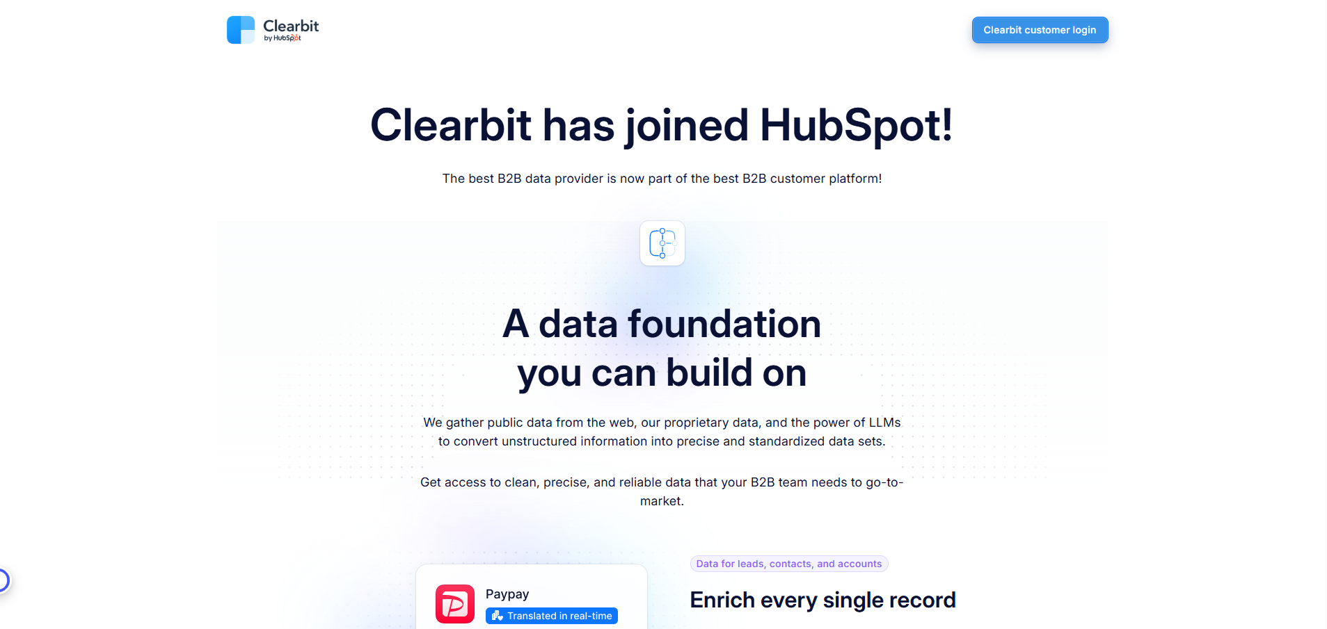 Clearbit