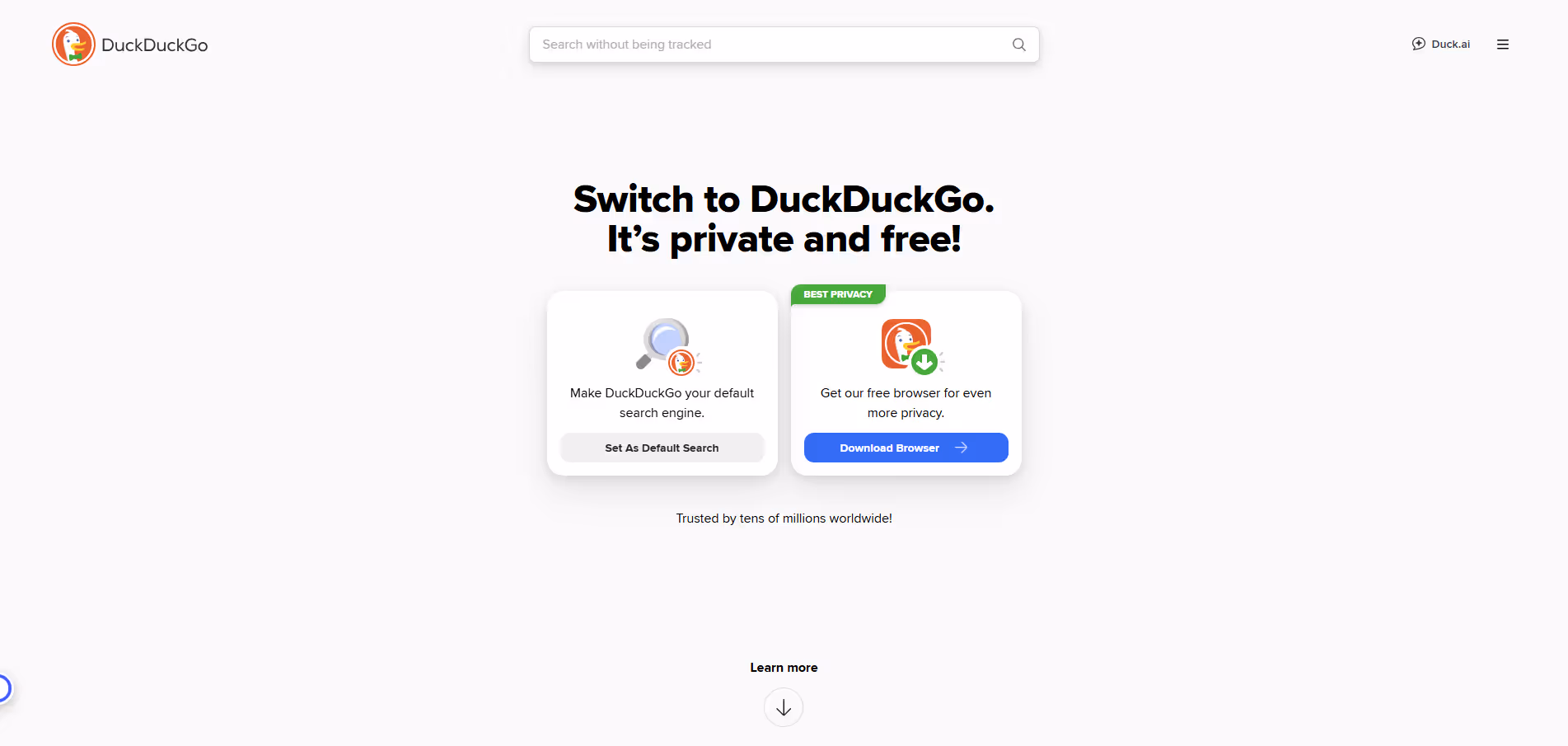 DuckDuckGo Privacy Essentials