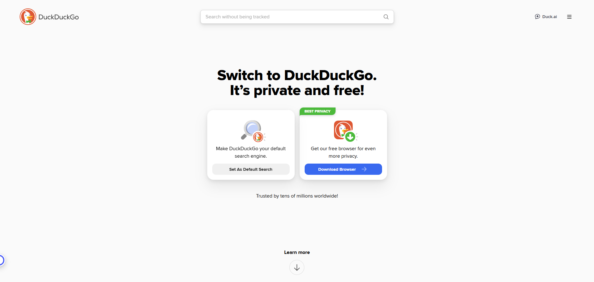DuckDuckGo Privacy Essentials