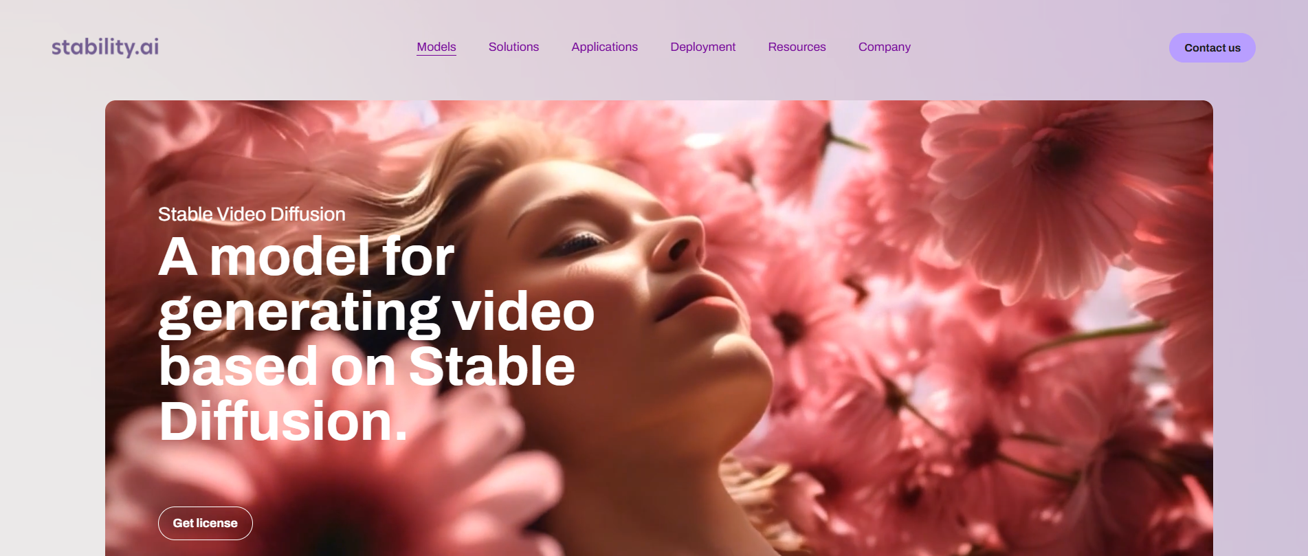 Stable Video Diffusion