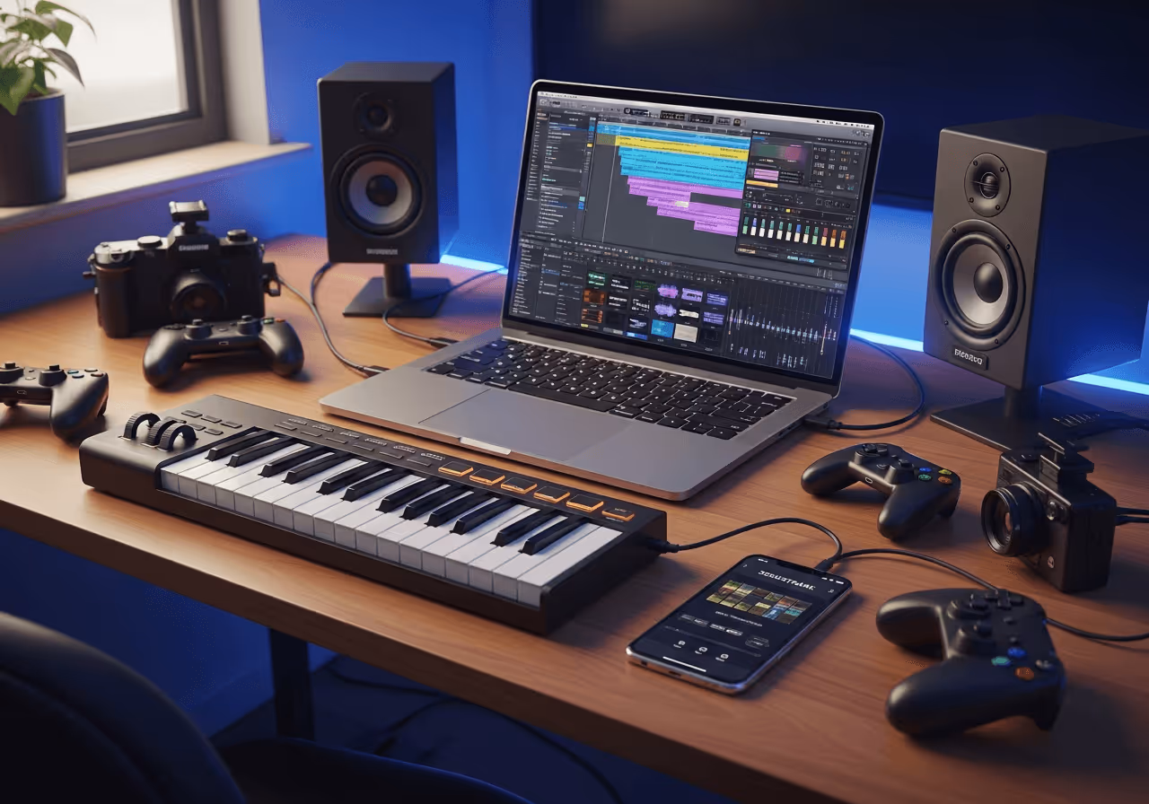 Soundtrack Creation Platforms for Videos, Games, and Content