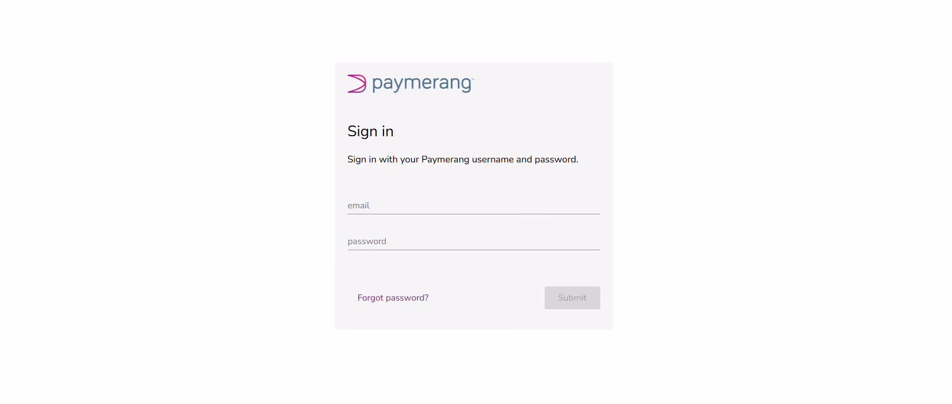 Paymerang