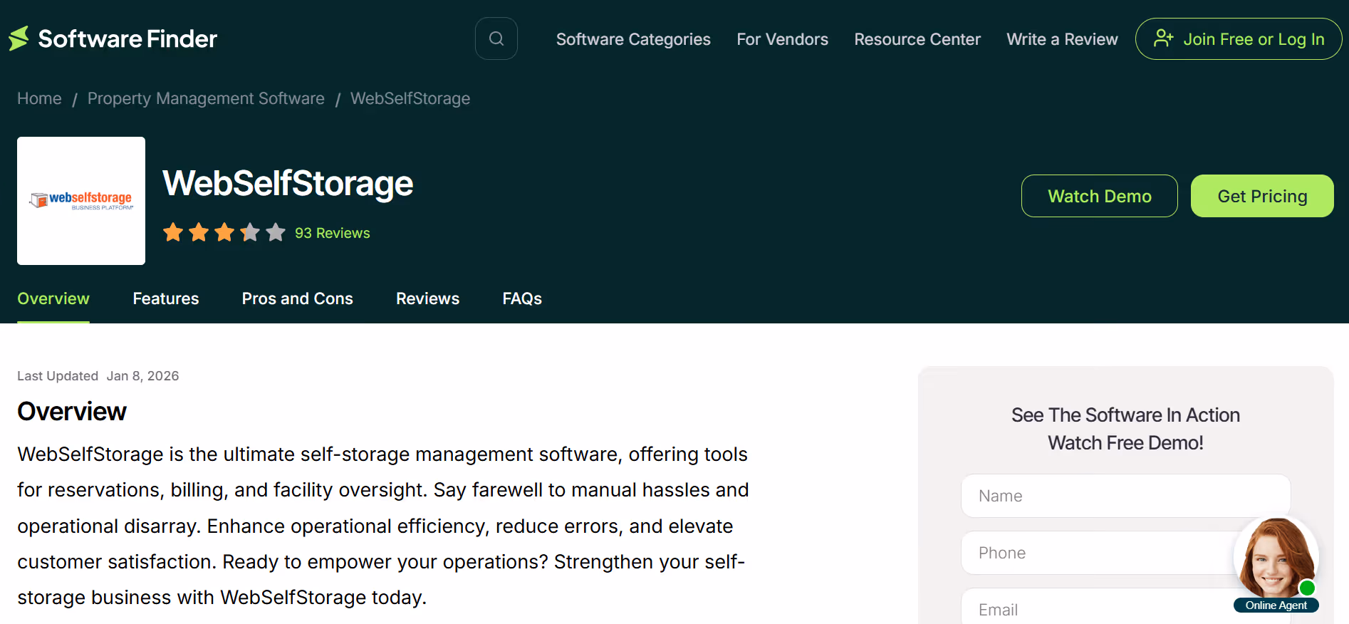 WebSelfStorage