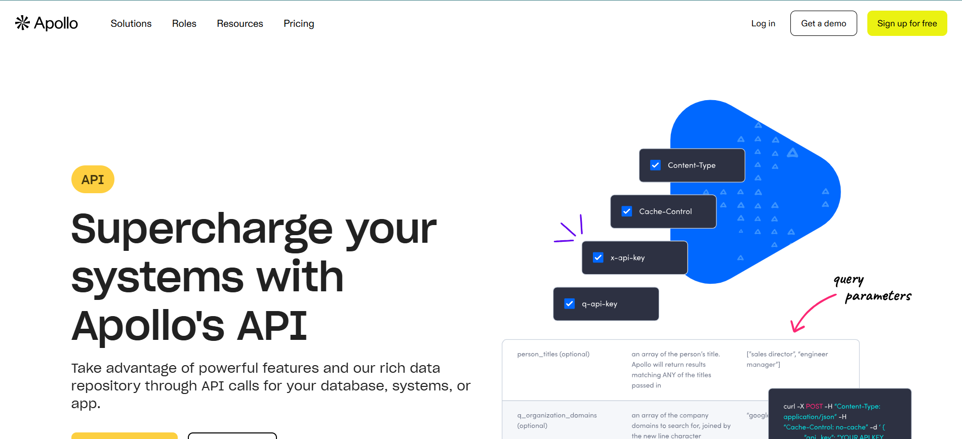 Apollo.io Data API