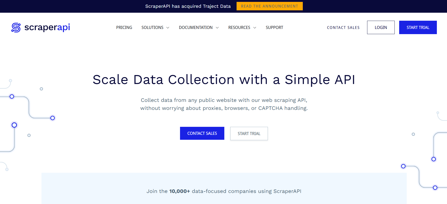 ScraperAPI Web Scraping API