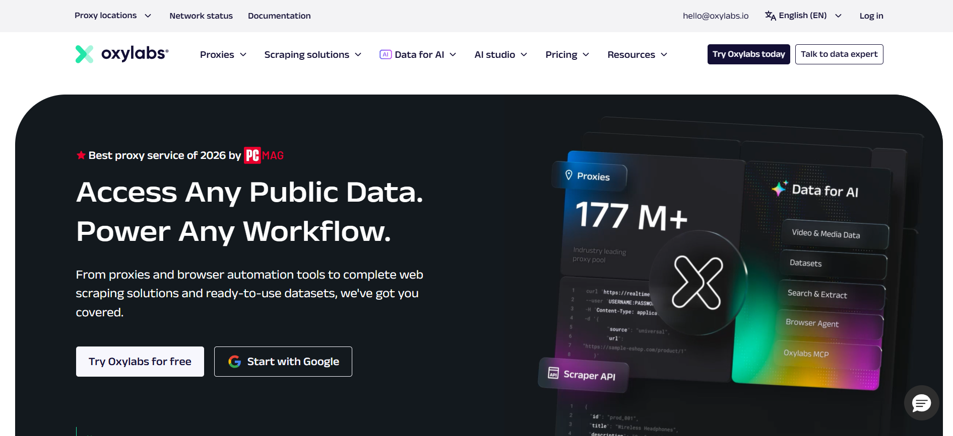 Oxylabs Web Scraper API