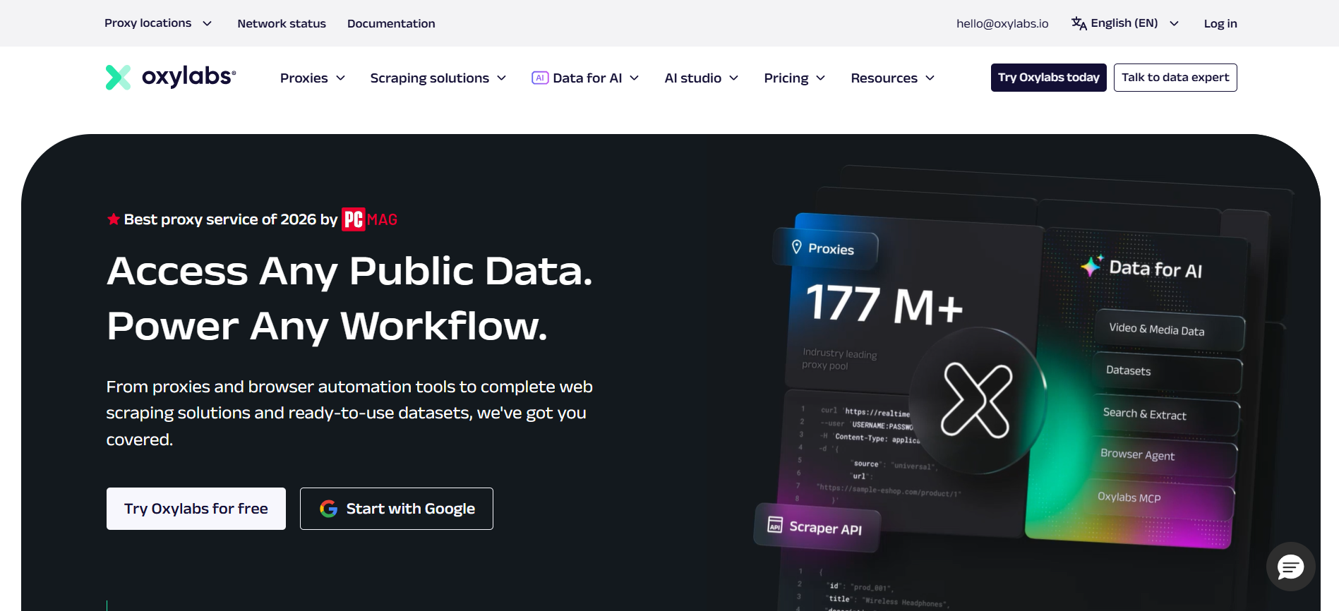 Oxylabs E-commerce Scraper API