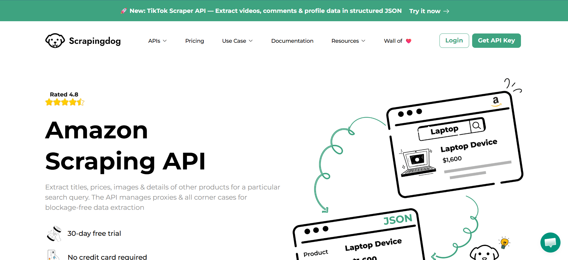 Scrapingdog Amazon Price Scraper