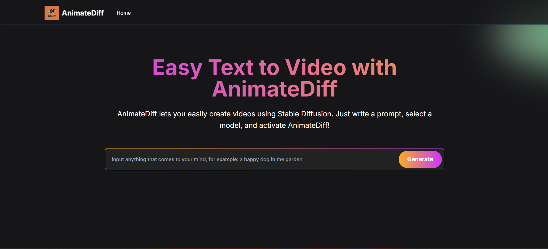 Animatediff
