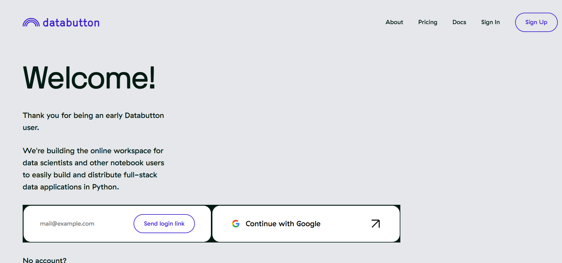 Data Button