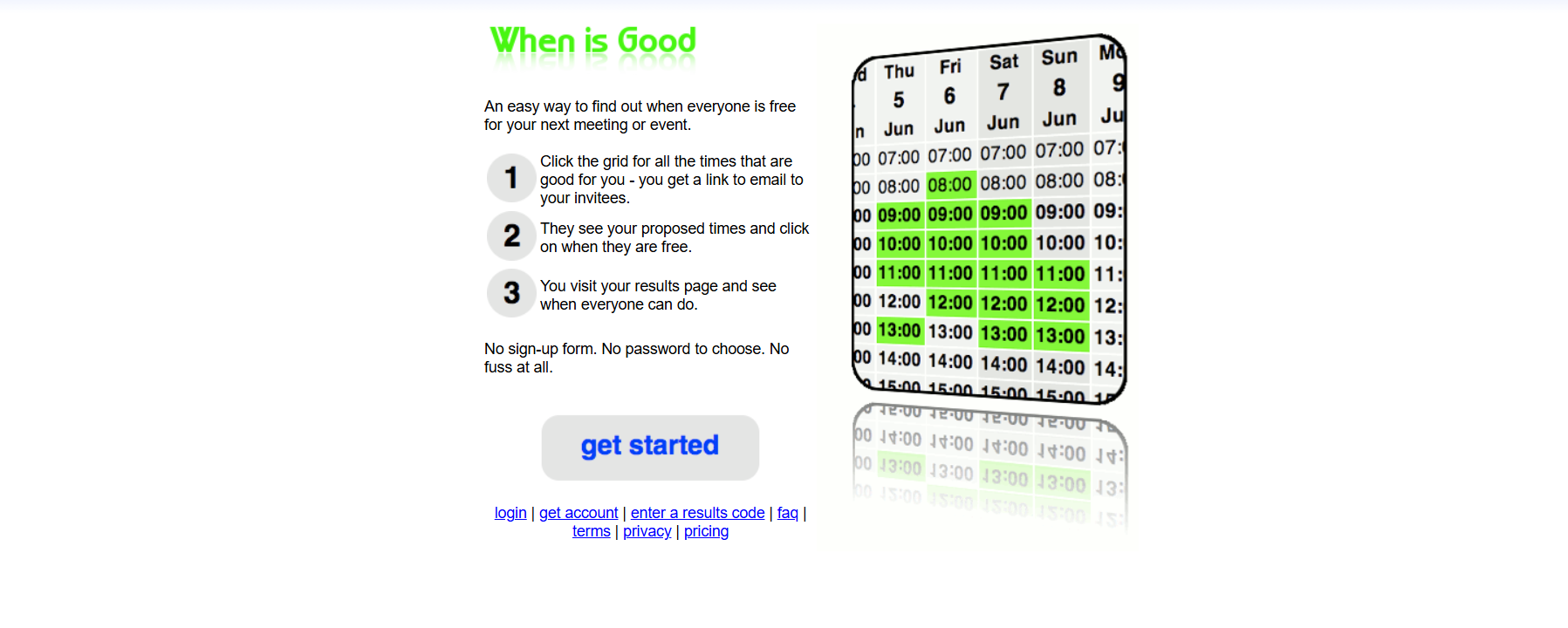 WhenIsGood